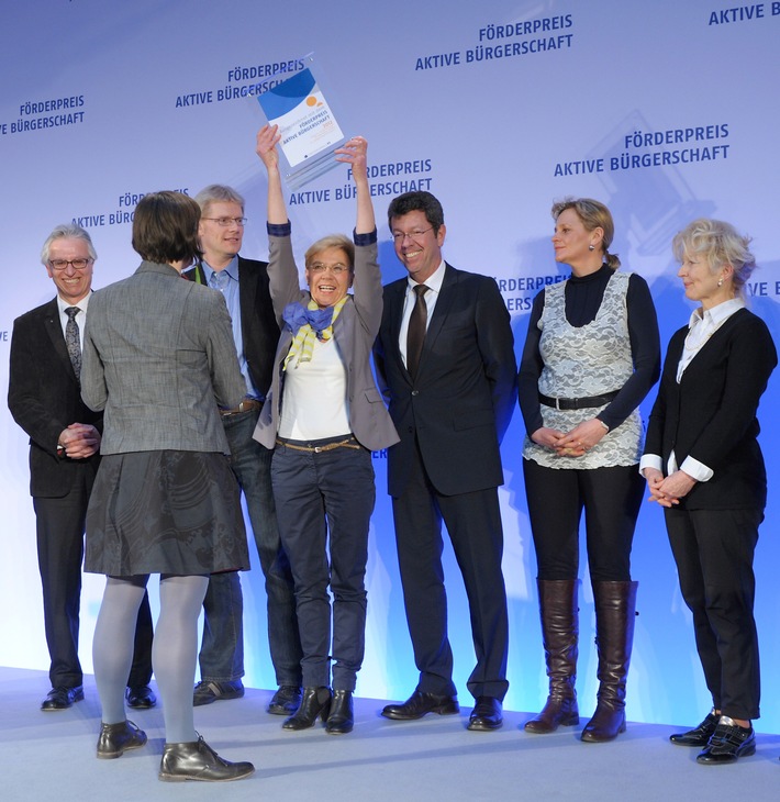 Förderpreis Aktive Bürgerschaft 2017 / Bürgerstiftungen aus Jena (Thüringen) und Kehl (Baden Württemberg) werden für ihr Engagement für Geflüchtete ausgezeichnet