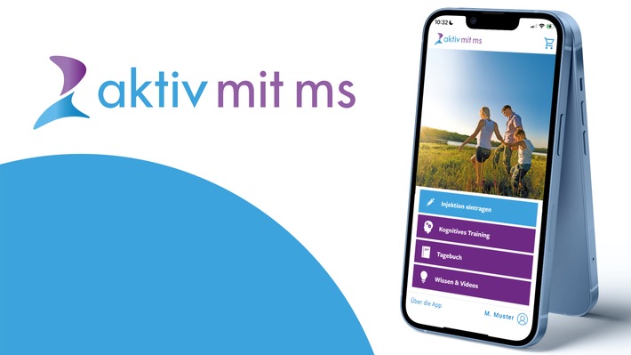Leben mit Multipler Sklerose - Unterstützung für Betroffene / App "Aktiv mit MS" mit neuen Funktionen