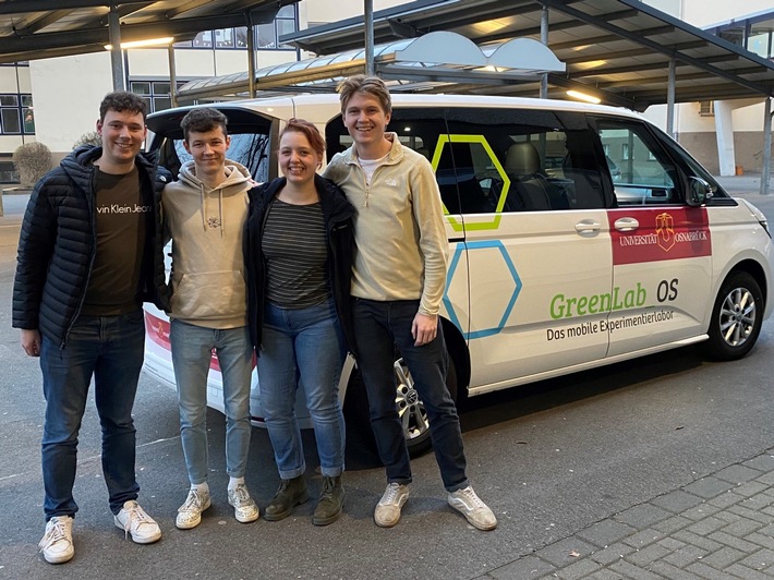 Mobiles Lernen und Experimentieren mit dem GreenLab_OS: Uni Osnabrück will Schülerinnen und Schüler für Nachhaltigkeit begeistern