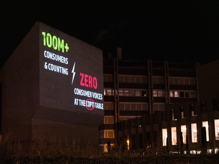 Light Show Protest Calls Out Unholy Alliance Between WHO and EU Commission