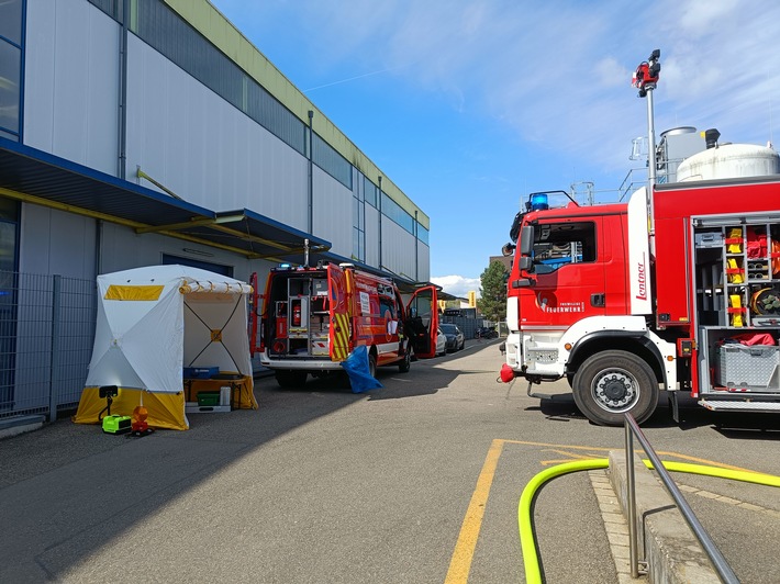 FW Konstanz: Zwei Einsätze der CRBN-Messgruppe in Singen