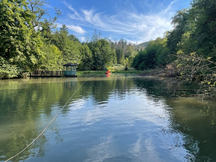 FW Horn-Bad Meinberg: Vermeintlich vermisstes Kind im Wasser konnte wohlbehalten aufgefunden werden