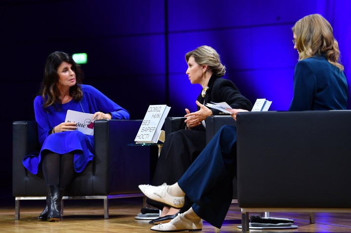 Olena Selenska im BRIGITTE LIVE-Interview auf der Frankfurter Buchmesse