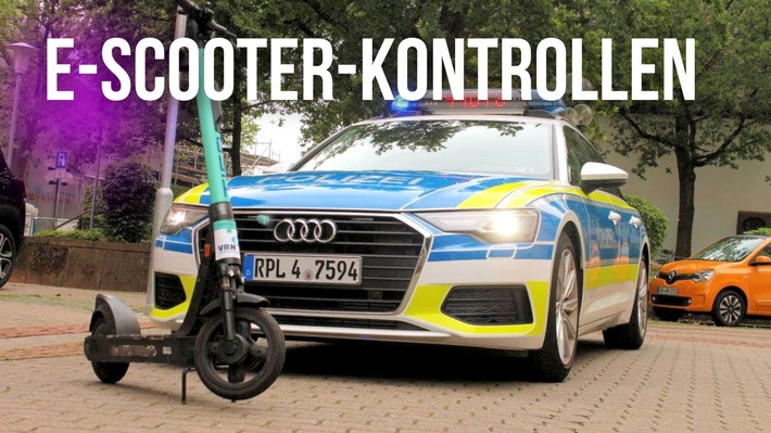 POL-PDKL: E-Scooter-Kontrollwoche vom 10. bis 16. November