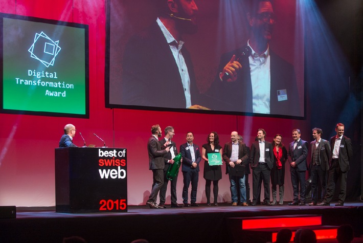 Der erstmalig verliehene «Swiss Digital Transformation Award» geht an die SBB