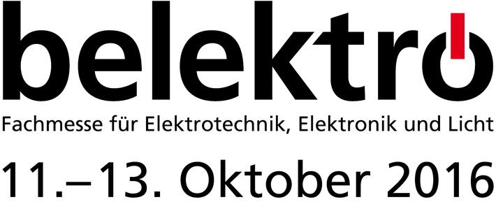 &quot;belektro-Preis für smarte Elektroinstallationen&quot; feiert Neuauflage auf der belektro 2016 in Berlin