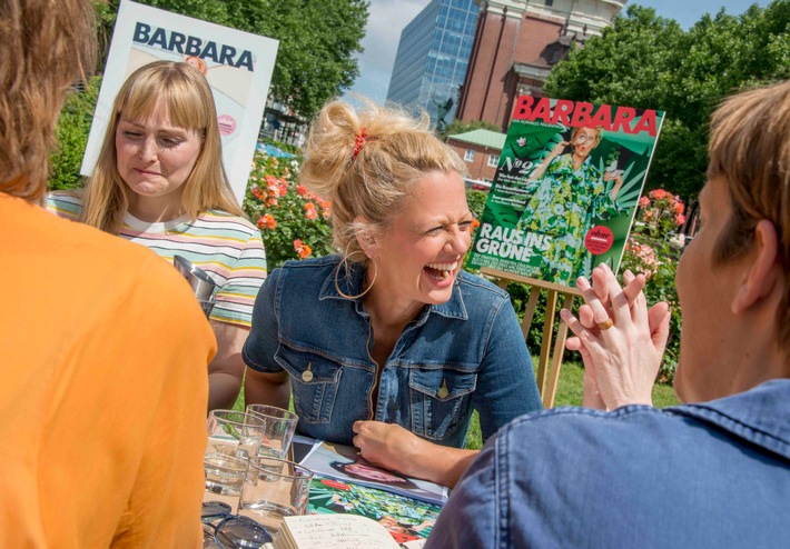 BARBARA-Redaktionskonferenz im Grünen