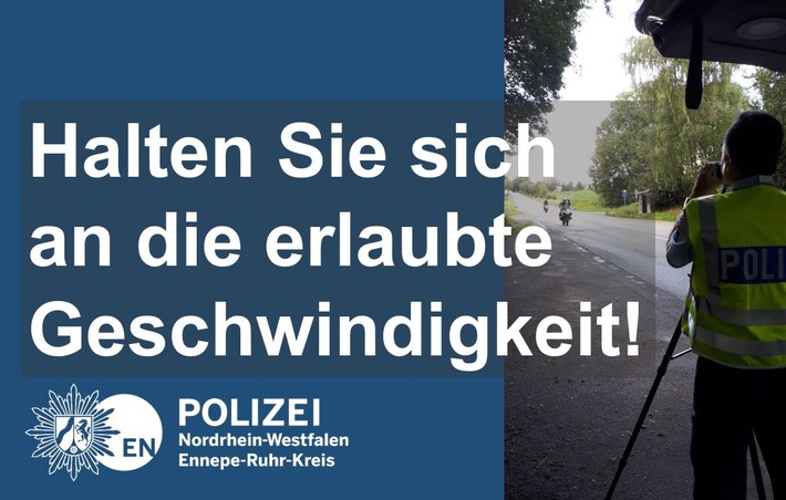 POL-EN: Schwelm- Motorradfahrer bei Geschwindigkeitsmessung aufgefallen