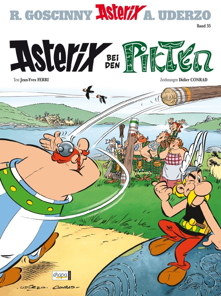 &quot;Asterix bei den Pikten&quot; auf der Frankfurter Buchmesse am Freitag, den 11. Oktober um 16:00 Uhr / Einladung zum Pressetermin (BILD)