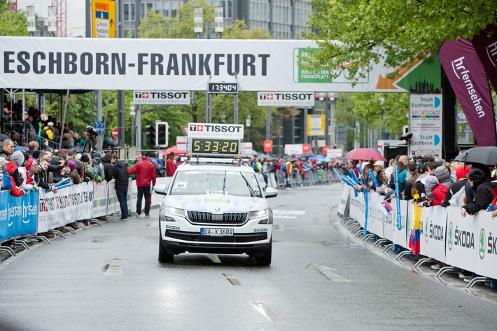 SKODA startet mit dem Klassiker Eschborn-Frankfurt in die neue Radsportsaison (FOTO)