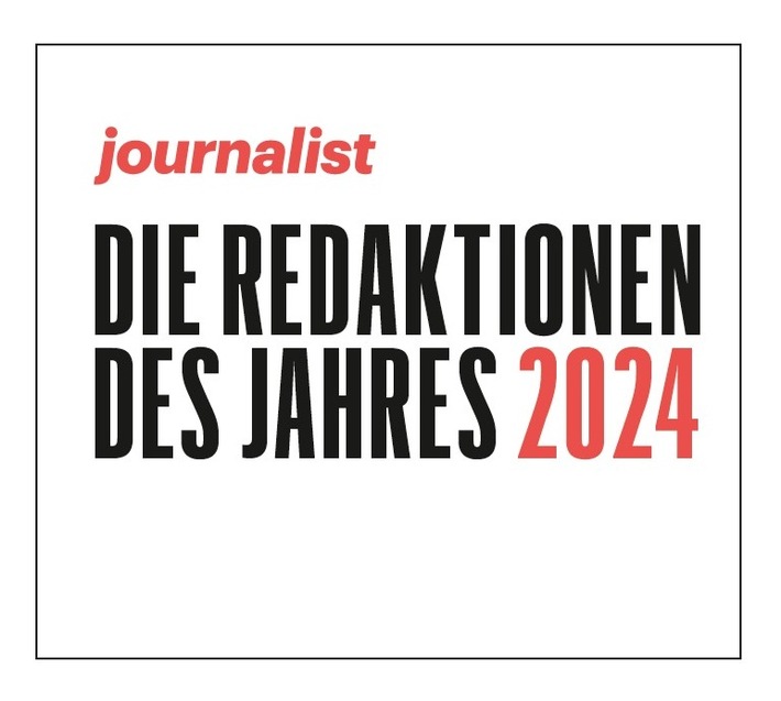 journalist kürt die Redaktionen des Jahres: Zeit, WDR und SWR liegen vorn