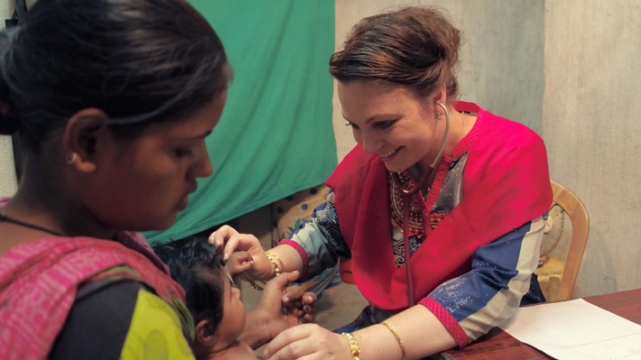 ZDF-"37°": Urlaub im Slum - Eine Kinderärztin in Indien (FOTO)