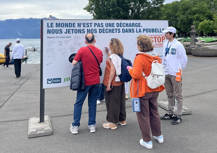 Communiqué: «La population lausannoise se mobilise contre les déchets sauvages»