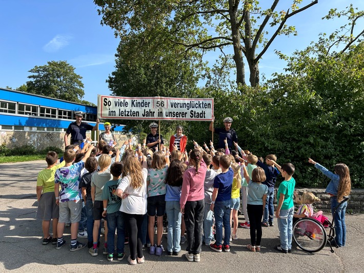 POL-HA: Einschulungsaktion der Verkehrssicherheitsberatung der Polizei Hagen