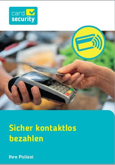 card-security.ch: Sicher kontaktlos bezahlen - eine neue Broschüre klärt auf