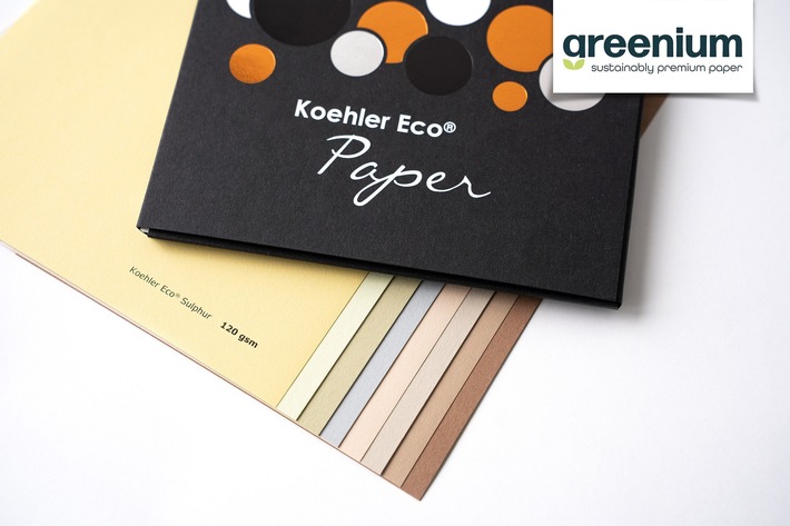Koehler Paper in Greiz vertreibt seine hochwertigen Recyclingpapiere in Zukunft unter neuem Markennamen »Greenium«