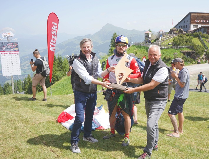 Guschlbauer erreichte als Erster den Turnpoint Hahnenkamm