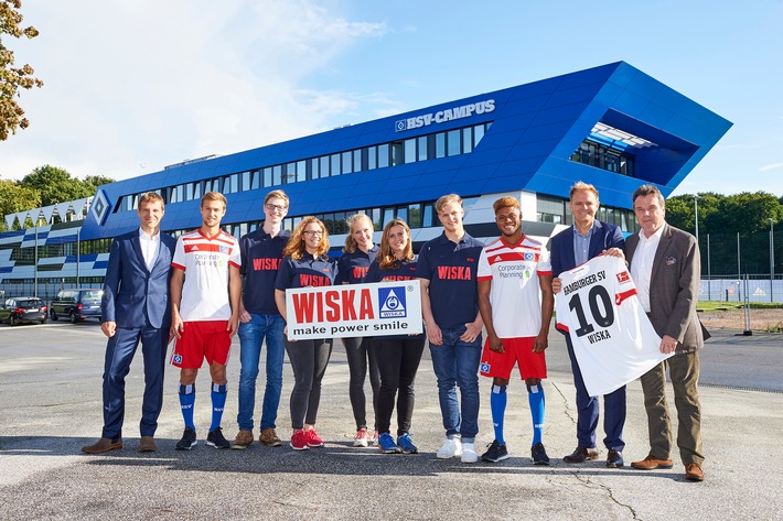 HSV-Presseservice: Norddeutsches Industrieunternehmen WISKA wird offizieller Förderer des HSV-Nachwuchses