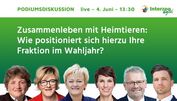 Einladung: Polit-Talk zur Heimtierhaltung mit Bundestagfraktionen