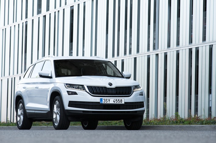 SKODA KODIAQ punktet mit erweiterter Ausstattung (FOTO)