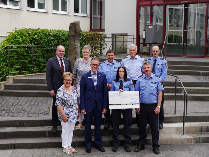 HDP-RP: Hochschule der Polizei spendet für Hochwassergeschädigte in Rheinland-Pfalz