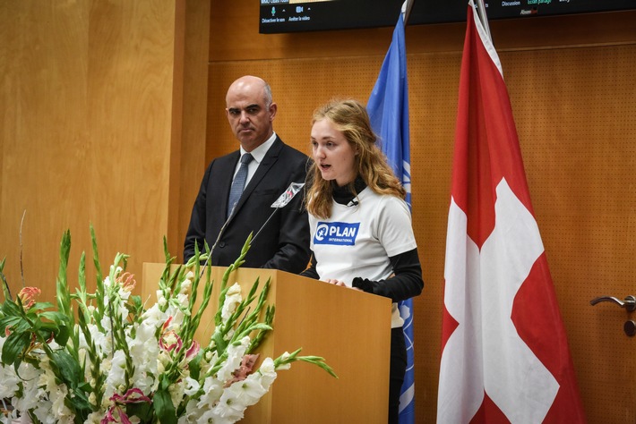 Une jeune femme suisse lance un appel au Congrès météorologique mondial