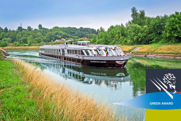 Excellence Cruises zum 8. Mal mit dem Green Award ausgezeichnet