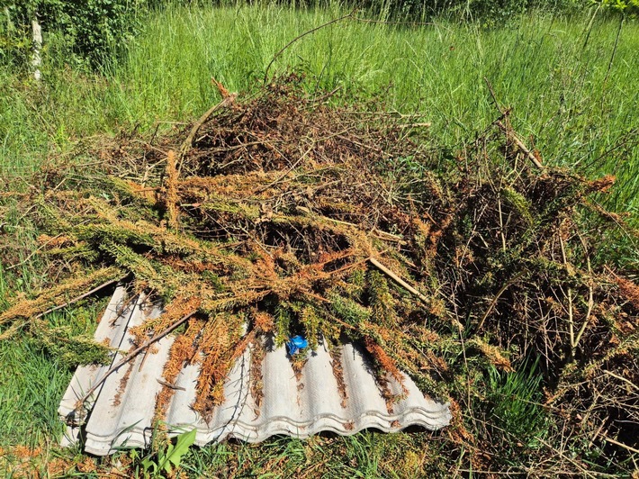 POL-RZ: Illegale Abfallentsorgung bei Basedow
