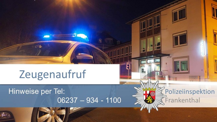 POL-PDLU: Verkehrsunfall auf der Hauptstraße in Maxdorf - Es wird nach Zeugen gesucht