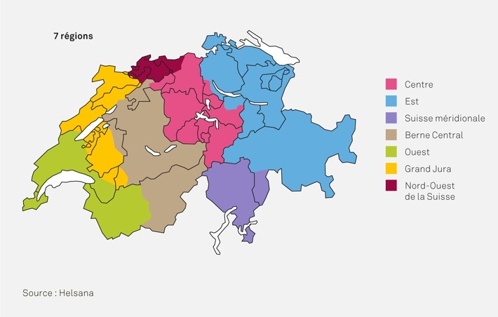 Le rapport Helsana le montre : la planification cantonale et l&#039;offre réelle sont en décalage