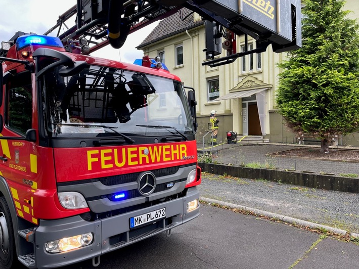FW-PL: Feuerwehr verhindert Wohnungsbrand