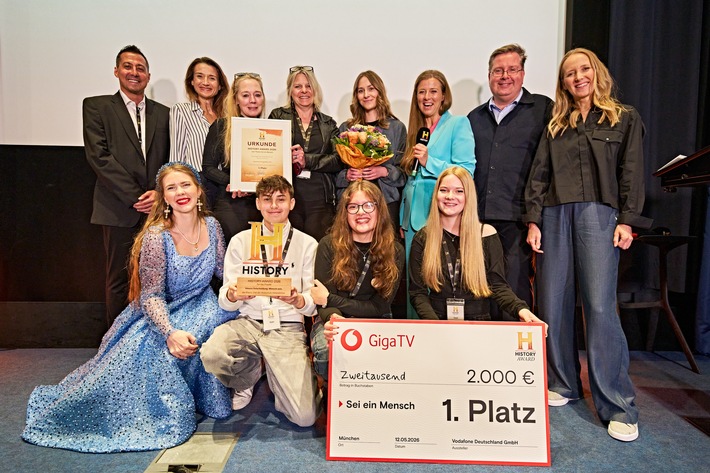 HISTORY-AWARD 2026 geht an Schülerinnen und Schüler aus Hildesheim