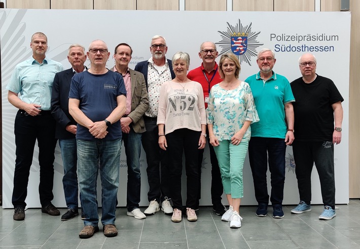 POL-OF: Sieben neue Sicherheitsberater für Senioren im Polizeipräsidium Südosthessen ausgebildet