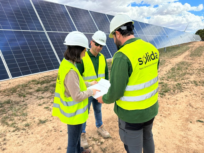SÓLIDA Showcases Its Credentials as a Leading Engineering Firm in Photovoltaics and Hybridisation with Batteries and Wind at Intersolar