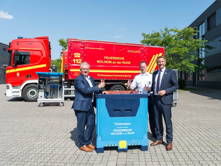 FW-MH: 4,2 Millionen Euro für mobile Trinkwasser-Notversorgung der Mülheimer Feuerwehr