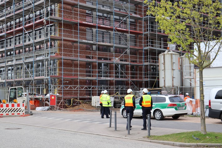 HZA-KI: Zahlreiche Verstöße im Bezirk des Hauptzollamts Kiel bei bundesweiter Schwerpunktprüfung des Zolls im Baugewerbe
