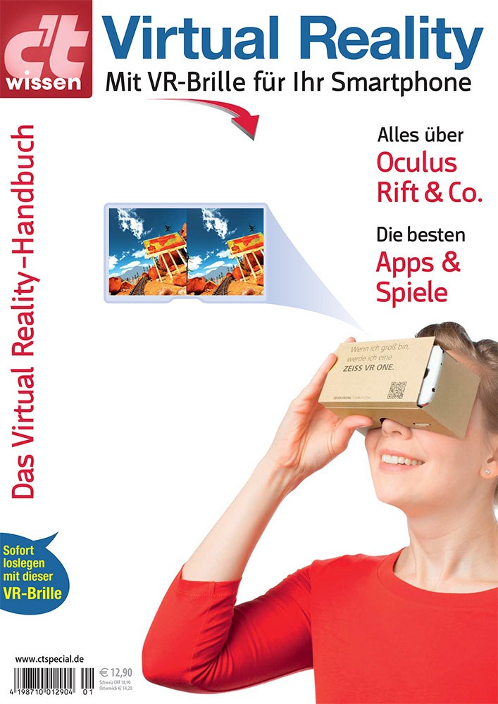 Virtuelle Welten mit Smartphone und Pappbrille / Virtual Reality erlebbar für jeden