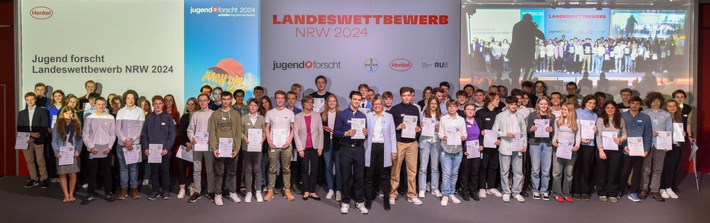 Henkel und &quot;Jugend forscht&quot; zeichnen Nachwuchskräfte bei NRW-Landeswettbewerb aus