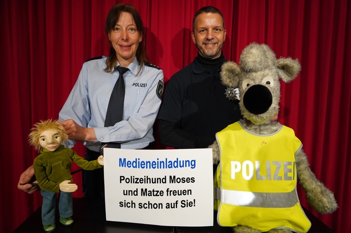 POL-DO: Einladung zum Medientermin: Die Puppenspiel-Elite gastiert in der Verkehrspuppenbühne Dortmund
