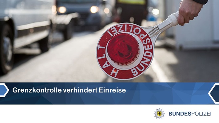 BPOLI LUD: Bundespolizei stellt neun unerlaubte Personen fest