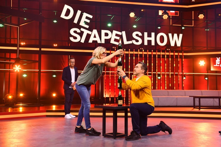 Eine Show für Hochstapler. Matthias Opdenhövel moderiert "Die Stapelshow" ab Februar samstags auf ProSieben