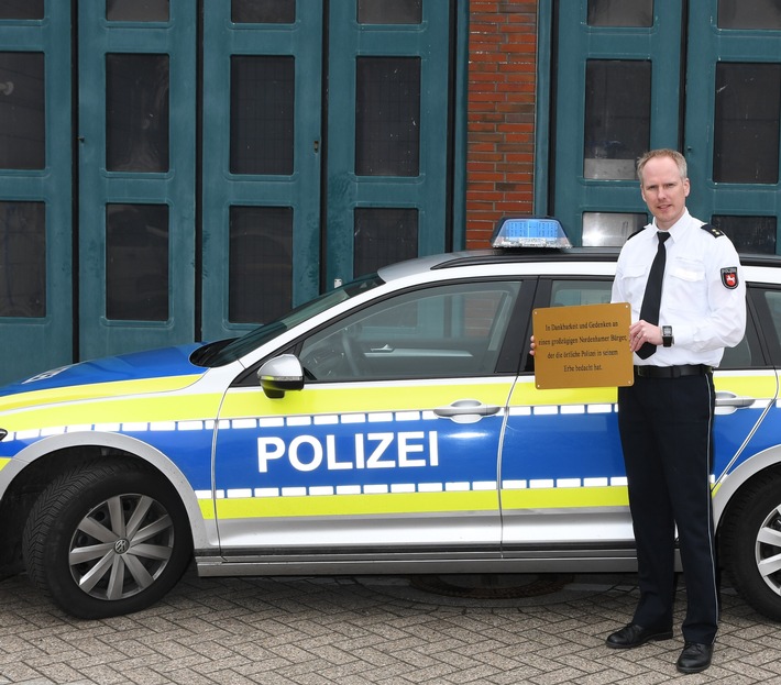 POL-DEL: Landkreis Wesermarsch: Neuanschaffungen von der Erbschaft des Polizeikommissariats Nordenham