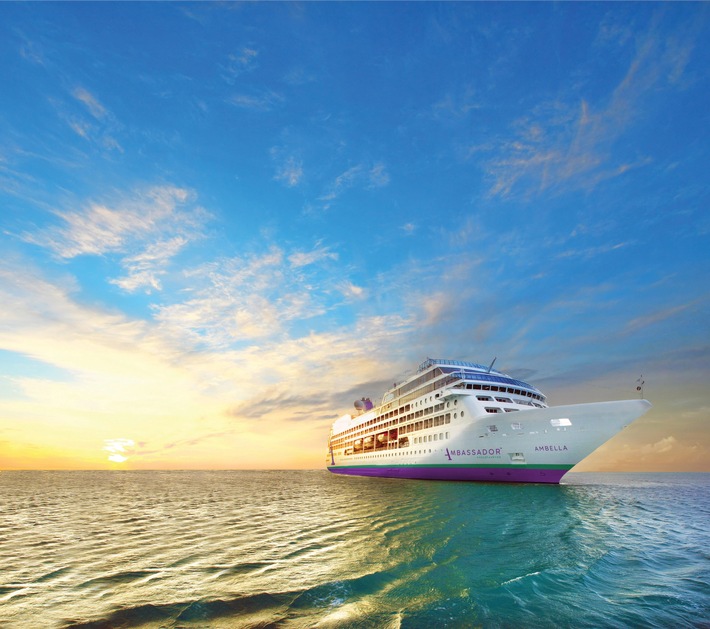 Ambassador Cruise Line übernimmt Oceania Sirena und kündigt Deutschlandstart an / Wichtiger Meilenstein, um Europas führende Kreuzfahrtreederei für bezahlbare Qualität im Silver-Ager-Markt zu werden