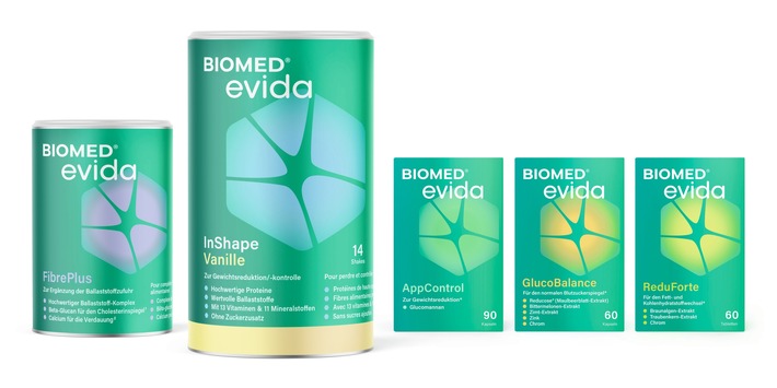 Biomed Evida: Neue Schweizer Marke zur Unterstützung der Stoffwechselgesundheit