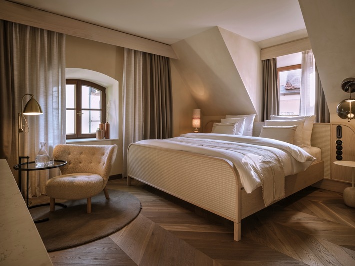 Platzl Hotels: Innenarchitektur von 15 Suiten der Pfistermühle ausgezeichnet
