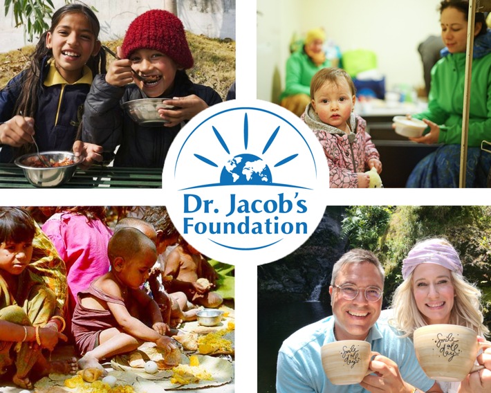 Dr. Jacob&#039;s Foundation - neue gemeinnützige Stiftung mit Fokus pflanzenbasierte Mahlzeiten für Menschen in Not / Vegane &amp; vegetarische Nahrungsmittelhilfe ist kosteneffektiver, klima- &amp; tierfreundlich