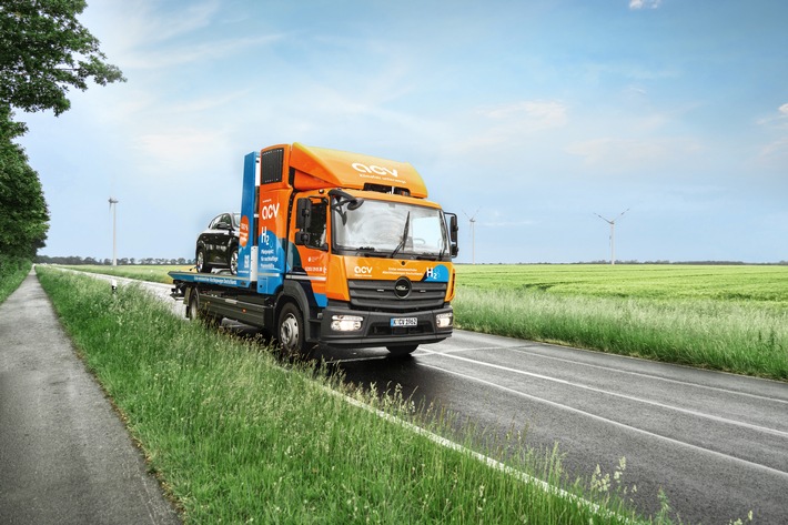 ACV Wasserstoff-Abschleppwagen startet in den Regelbetrieb