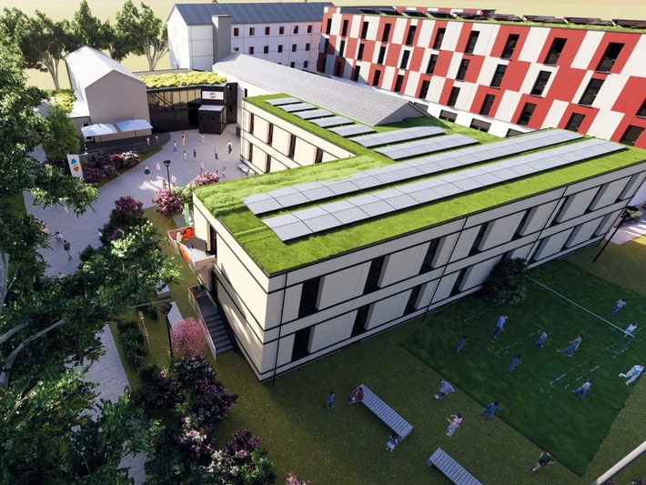 Eine der größten Jugendherbergen Deutschlands entsteht: Spatenstich für die Erweiterung in Trier