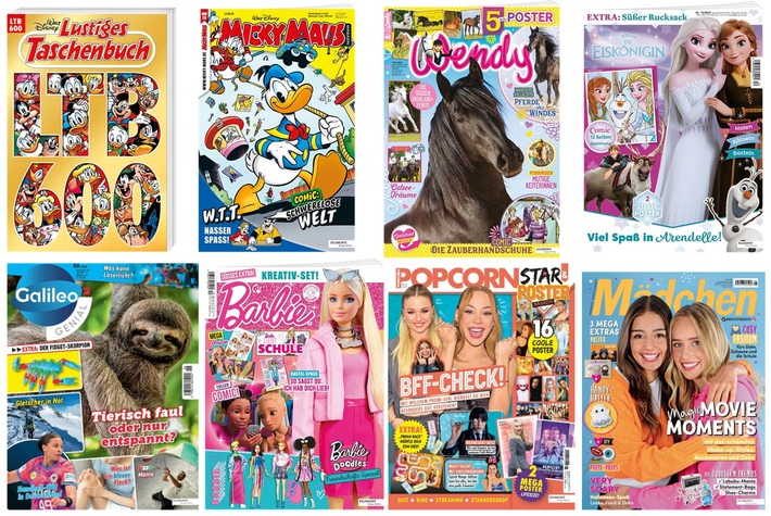 Starke Reichweiten für Egmont Ehapa Media im KINDER MEDIEN MONITOR 2025