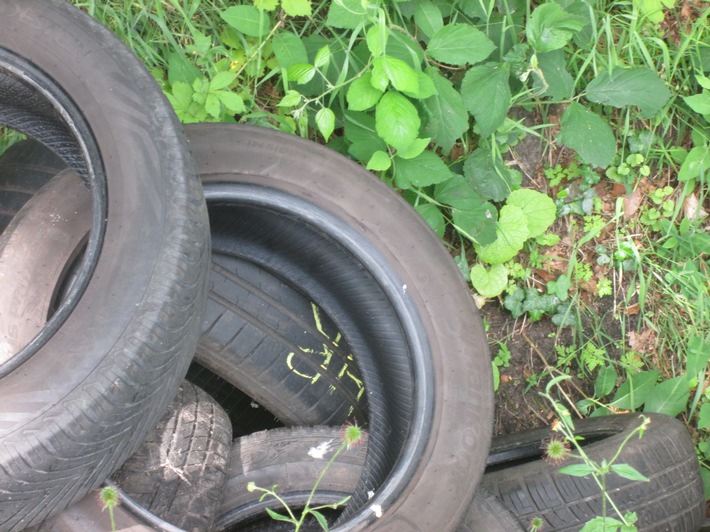 POL-OL: Zeugen gesucht: Vermutlich asbesthaltige Wellzementplatten illegal entsorgt